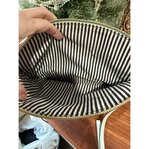 Kate Spade Pebbled Leather Light Blue Crossbody - Picture 4 of 7